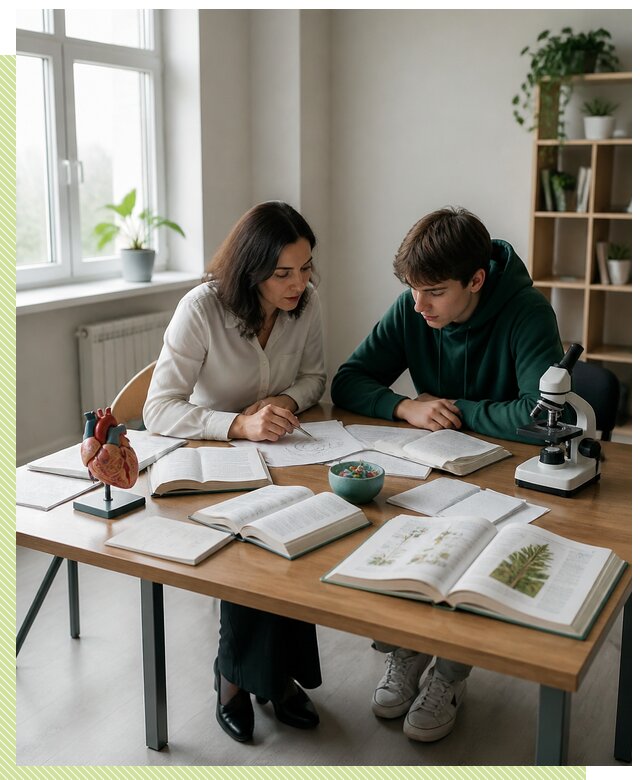 Репетитор по биологии для школьников и студентов в Ялуторовске